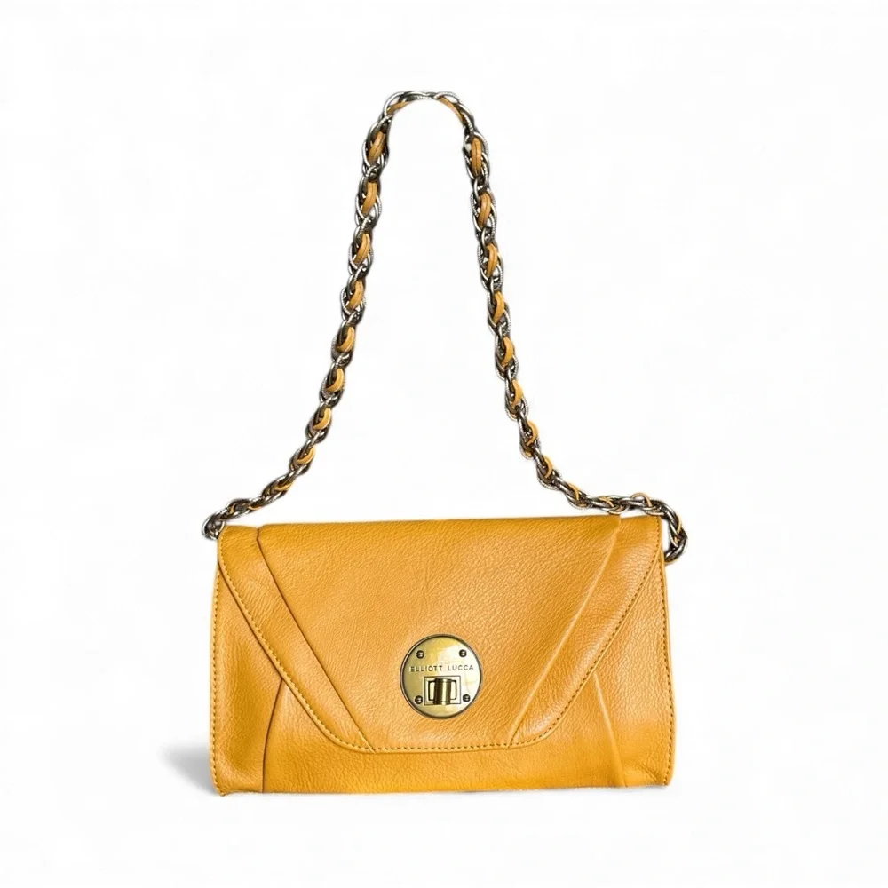 NWT Elliott Lucca Pebbled Leather Crossbody & Clutch